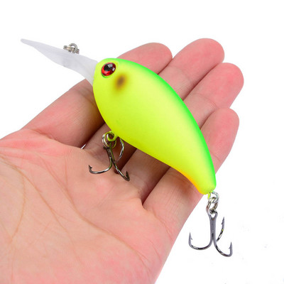 1 buc. Nalucă de pescuit cu manivela momeli artificiale dure 10 cm/15 g Crankbait Jerkbait Wobbler Aparatură de pescuit Bună cârlige înalte