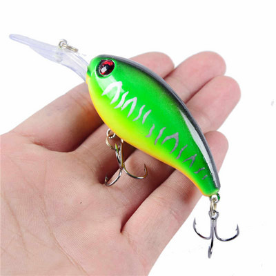 1 buc. Nalucă de pescuit cu manivela momeli artificiale dure 10 cm/15 g Crankbait Jerkbait Wobbler Aparatură de pescuit Bună cârlige înalte