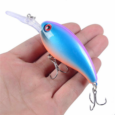 1 buc. Nalucă de pescuit cu manivela momeli artificiale dure 10 cm/15 g Crankbait Jerkbait Wobbler Aparatură de pescuit Bună cârlige înalte