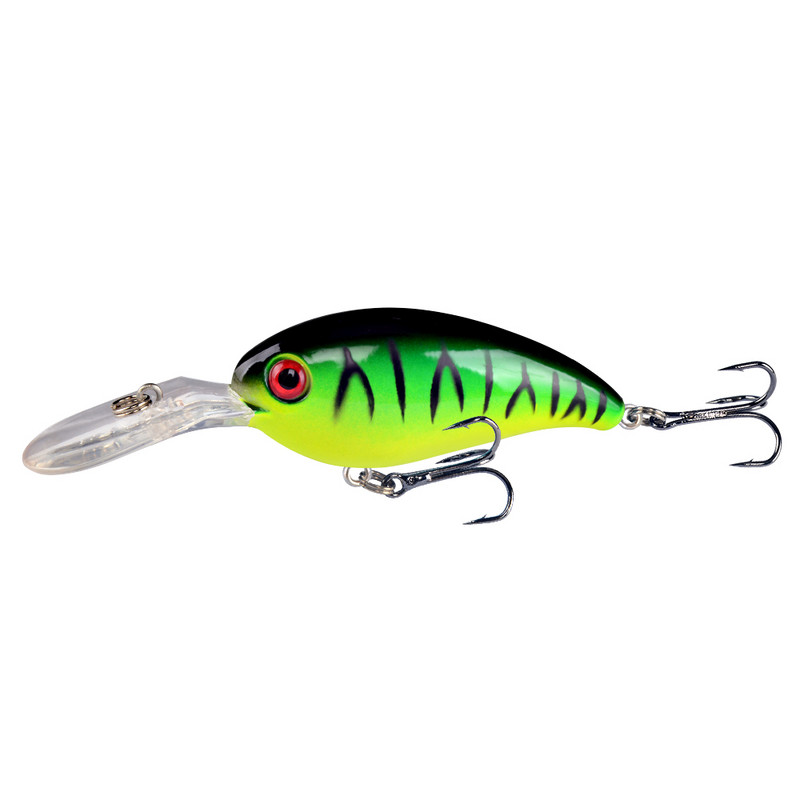 1 buc. Nalucă de pescuit cu manivela momeli artificiale dure 10 cm/15 g Crankbait Jerkbait Wobbler Aparatură de pescuit Bună cârlige înalte