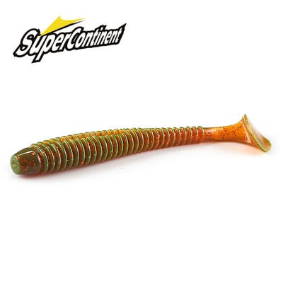 2023 HOT Impact Ring Shad Fishing Lure Meki 63 mm 80 mm 97 mm Plastični mamci Swimbait Jigging LureBait mamci za smuđa