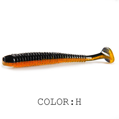 2023 HOT Impact Ring Shad Fishing Lure Meki 63 mm 80 mm 97 mm Plastični mamci Swimbait Jigging LureBait mamci za smuđa