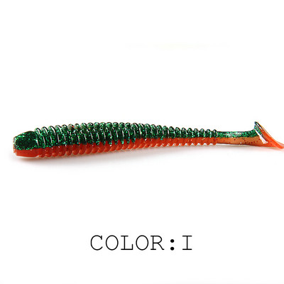 2023 HOT Impact Ring Shad Fishing Lure Meki 63 mm 80 mm 97 mm Plastični mamci Swimbait Jigging LureBait mamci za smuđa