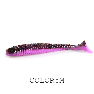 2023 HOT Impact Ring Shad Fishing Lure Meki 63 mm 80 mm 97 mm Plastični mamci Swimbait Jigging LureBait mamci za smuđa