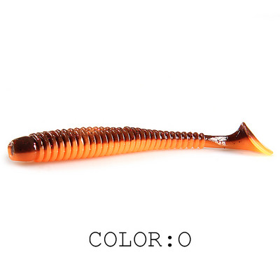 2023 HOT Impact Ring Shad Fishing Lure Meki 63 mm 80 mm 97 mm Plastični mamci Swimbait Jigging LureBait mamci za smuđa