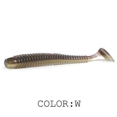2023 HOT Impact Ring Shad Fishing Lure Meki 63 mm 80 mm 97 mm Plastični mamci Swimbait Jigging LureBait mamci za smuđa