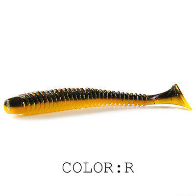 2023 HOT Impact Ring Shad Fishing Lure Meki 63 mm 80 mm 97 mm Plastični mamci Swimbait Jigging LureBait mamci za smuđa