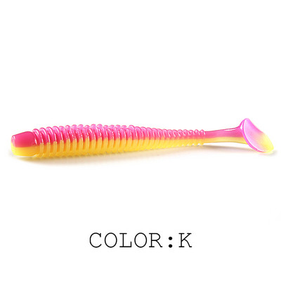 2023 HOT Impact Ring Shad Fishing Lure Meki 63 mm 80 mm 97 mm Plastični mamci Swimbait Jigging LureBait mamci za smuđa