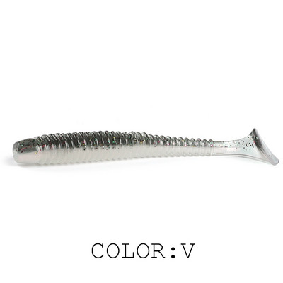 2023 HOT Impact Ring Shad Fishing Lure Meki 63 mm 80 mm 97 mm Plastični mamci Swimbait Jigging LureBait mamci za smuđa