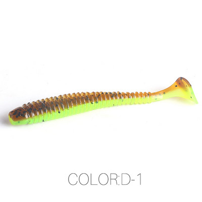 2023 HOT Impact Ring Shad Fishing Lure Meki 63 mm 80 mm 97 mm Plastični mamci Swimbait Jigging LureBait mamci za smuđa