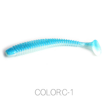 2023 HOT Impact Ring Shad Fishing Lure Meki 63 mm 80 mm 97 mm Plastični mamci Swimbait Jigging LureBait mamci za smuđa