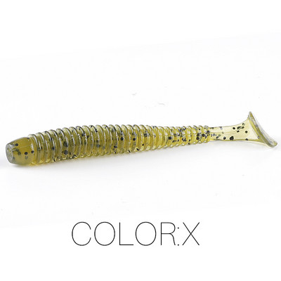 2023 HOT Impact Ring Shad Fishing Lure Meki 63 mm 80 mm 97 mm Plastični mamci Swimbait Jigging LureBait mamci za smuđa
