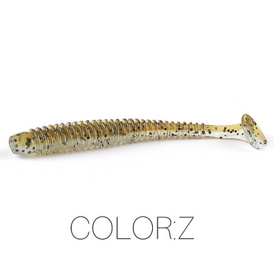 2023 HOT Impact Ring Shad Fishing Lure Meki 63 mm 80 mm 97 mm Plastični mamci Swimbait Jigging LureBait mamci za smuđa