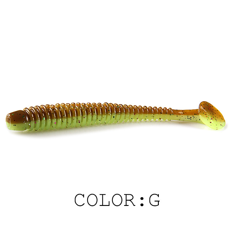 2023 HOT Impact Ring Shad Fishing Lure Meki 63 mm 80 mm 97 mm Plastični mamci Swimbait Jigging LureBait mamci za smuđa