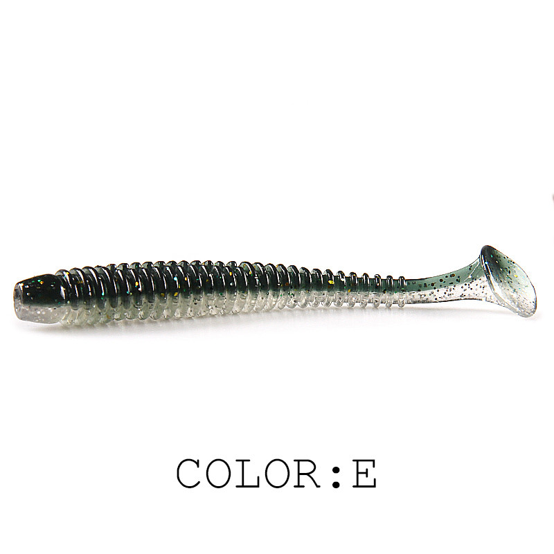 2023 HOT Impact Ring Shad Fishing Lure Meki 63 mm 80 mm 97 mm Plastični mamci Swimbait Jigging LureBait mamci za smuđa