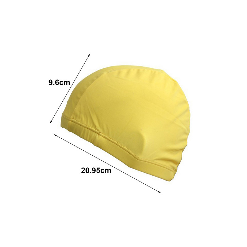 Nemokamo dydžio plaukimo kepuraitės vyrams Moterų elastinės nailono ausų apsaugos ilgiems plaukams baseino kepuraitės itin plonos maudymosi kepuraitės