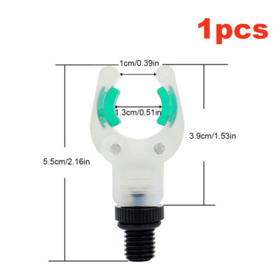 1/2 buc. Capete de suport pentru undițe de pește luminoase, în formă de U, pentru crap, pentru undița de pescuit, cap de odihnă, cleme portabile, suport pentru undița de pescuit