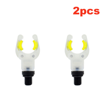 1/2 buc. Capete de suport pentru undițe de pește luminoase, în formă de U, pentru crap, pentru undița de pescuit, cap de odihnă, cleme portabile, suport pentru undița de pescuit