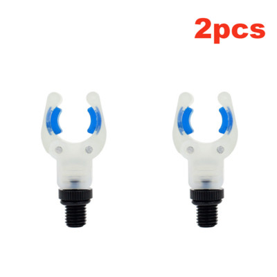 1/2 buc. Capete de suport pentru undițe de pește luminoase, în formă de U, pentru crap, pentru undița de pescuit, cap de odihnă, cleme portabile, suport pentru undița de pescuit