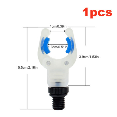 1/2 buc. Capete de suport pentru undițe de pește luminoase, în formă de U, pentru crap, pentru undița de pescuit, cap de odihnă, cleme portabile, suport pentru undița de pescuit