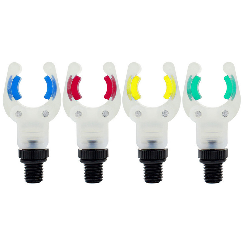 1/2 buc. Capete de suport pentru undițe de pește luminoase, în formă de U, pentru crap, pentru undița de pescuit, cap de odihnă, cleme portabile, suport pentru undița de pescuit