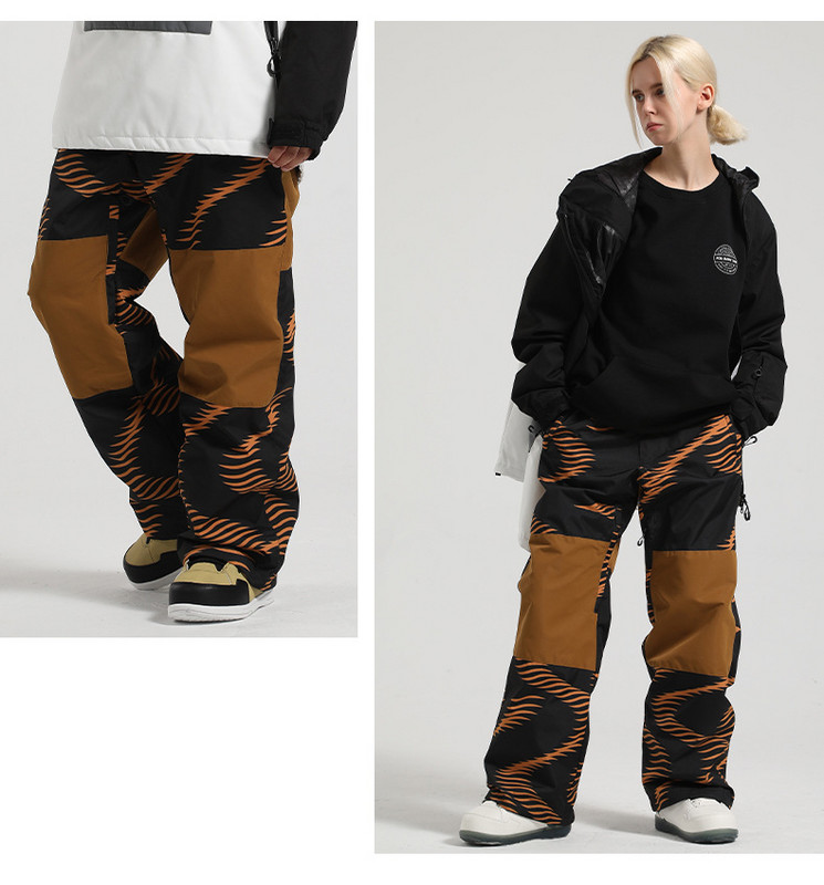 Gsou-skijaške hlače za muškarce i žene, hlače za snowboard, otporne na vjetar, vodootporne, tople, odjeća za sportove na otvorenom, planinarenje, zima