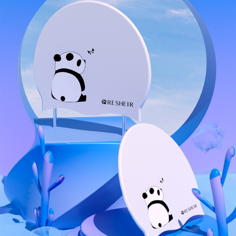 Silikoonist ujumismütsi basseinivarustus elastsed panda mustriga ujumismütsid libisemisvastased kõrvakaitsed ujumismütsid