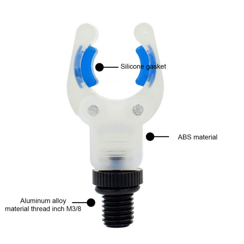 Kalavarda tugi U-kujuline haaratsipea, kaasaskantavad õngeritva tugijalapead hoidikuklambrite jaoks.