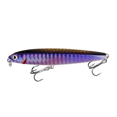 1 tk uppuvad pliiatsiga kalapüügi voblerid 8cm 10-14g bass kunstlik kõva sööt Minnow kvaliteetne jigging Pesca kalastustarbed