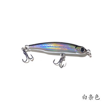 1 τεμ 52 mm 3,2 g Pencil Fishing Lure Noise Attraction Hard Artificial Lure StickBait βυθίζοντας Fish Factory Wobbler Bait minnow