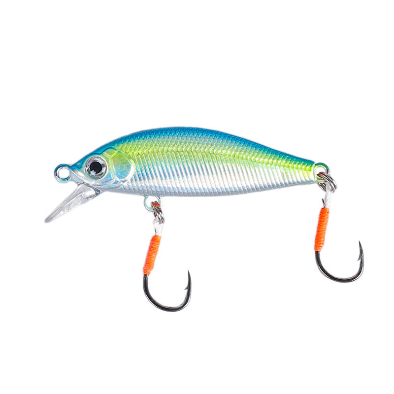 Japanski mamac za pecanje potočne pastrve Peche Leurre 50 mm 3,2 g tonući mali mamac Umjetni mamac za smuđa i štuku