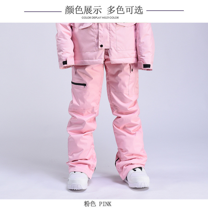 2023 m. naujos slidinėjimo kelnės, atsparios vėjui ir vandeniui, šiltos ir kvėpuojančios