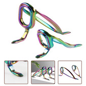 Rainbow Casting Fishing Rod Guides Rod Building Line Eyelet Ceramic Ring Ceramics Line Guide Ring Αξεσουάρ ψαρέματος