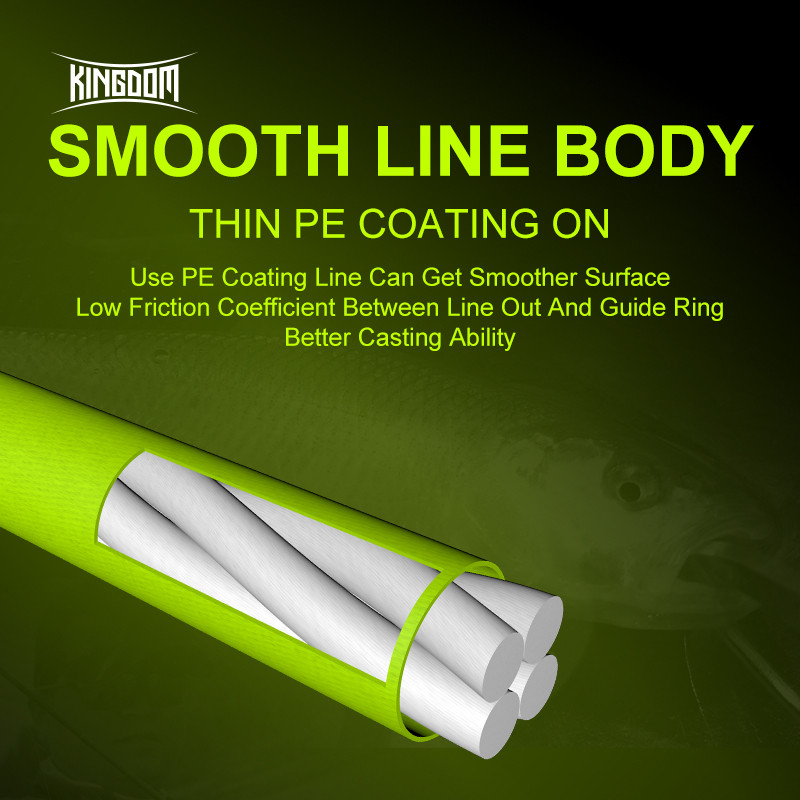 Kingdom THINNEST õngenöör Super Thin 0,2#/0,4#/0,6# 9-12LB PE õngenöör 4 punutud mitmekiuline õngenöör karpkalapüügiks