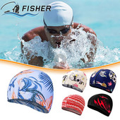 Tasuta suurused ujumismütsid meestele naistele üliõhukesed ujumismütsid elastsed nailonist kõrvakaitsed pikkade juustega basseinimüts