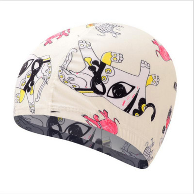 Tasuta suurused ujumismütsid meestele naistele üliõhukesed ujumismütsid elastsed nailonist kõrvakaitsed pikkade juustega basseinimüts