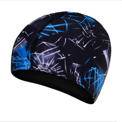 Tasuta suurused ujumismütsid meestele naistele üliõhukesed ujumismütsid elastsed nailonist kõrvakaitsed pikkade juustega basseinimüts