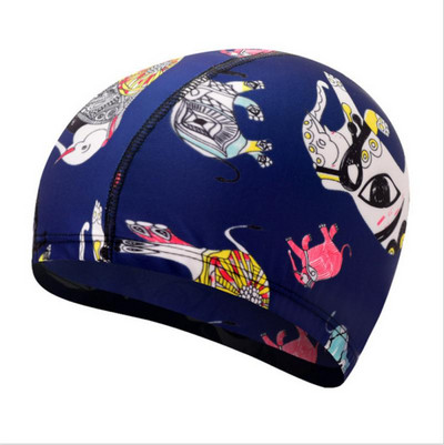 Tasuta suurused ujumismütsid meestele naistele üliõhukesed ujumismütsid elastsed nailonist kõrvakaitsed pikkade juustega basseinimüts