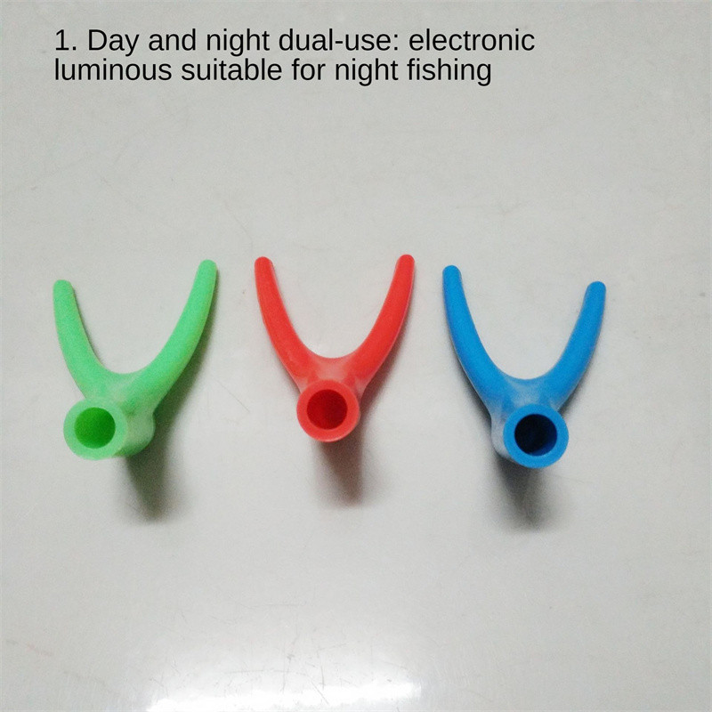 Rack Head Universal Luminou Plastic Keep štap za pecanje Glava za odmor štapa za pecanje Neklizajuća Visoka čvrstoća za noćni ribolov