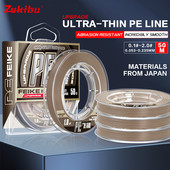 ZUKIBO 4 haruga pruun põimitud õngenöör, multifilament 50M karpkalapüügi Jaapani X4 põimitud traat püügitarvikud PE nöör