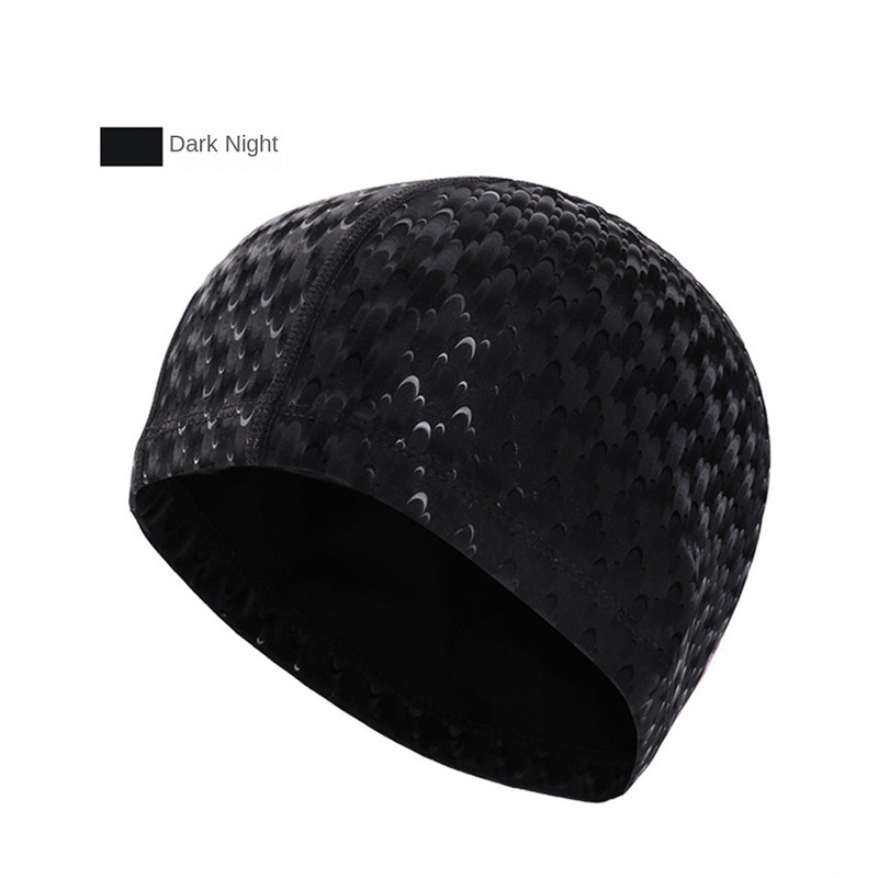 Șepci de înot durabile pentru înot Pvc pălării impermeabile pentru sporturi de apă Culoare uni Dimensiune liberă Șepci de scufundări de înaltă calitate pentru femei