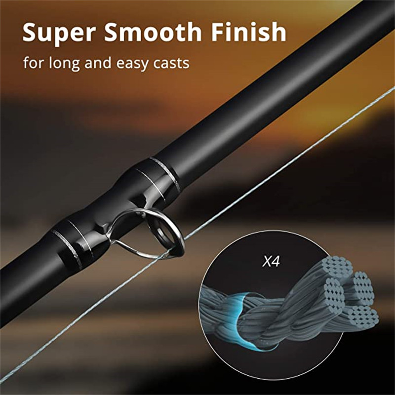 ThornsLine 4 haruga 0,04-0,32 mm PE põimitud õngenöör 5-45 LB sile ja vastupidav õngenöör, sobib karpkala püügiks pesca