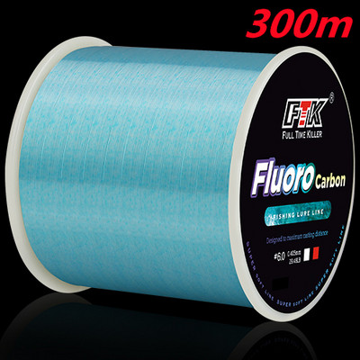 FTK 300/500m Невидима въдица Speckle Fluorocarbon Coating Line 0.20 mm-0.50 mm 4.13LB-34.32LB Супер силна петниста линия