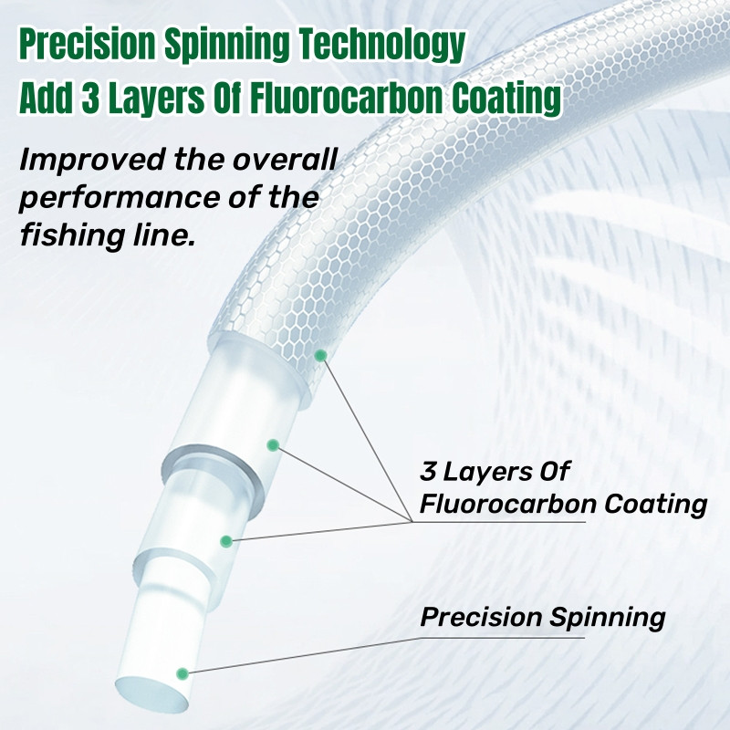 Japonija TORAY monofilamentinis nailoninis žūklės valas 200M itin stiprios fluorokarboninės dangos pagrindinis valas Nematomas greitai skęstančių karpių žvejybai