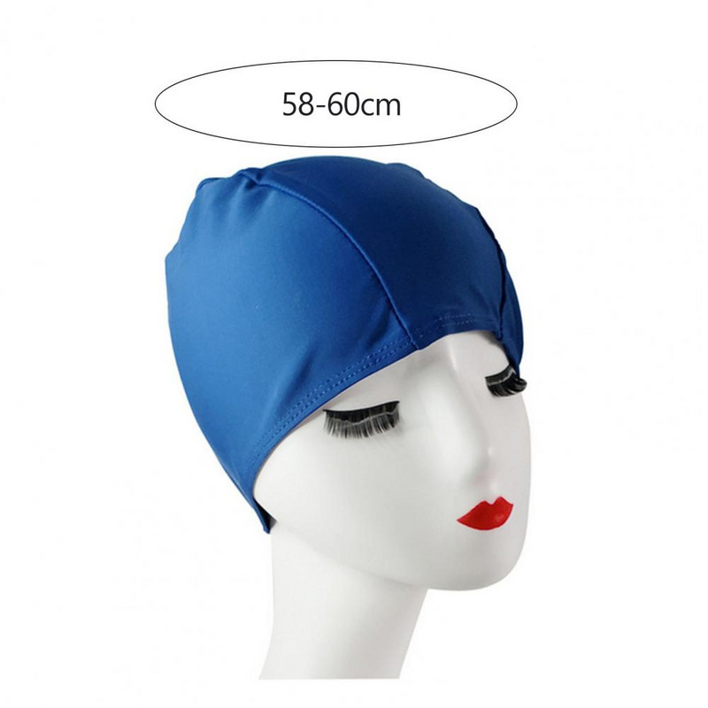 Peldcepure Augsta elastība Ūdensnecaurlaidīga Mīksta Ērta Pilnībā Fit Peldēšana Neilons Vasaras Pludmales Peldcepure Ūdens Sports