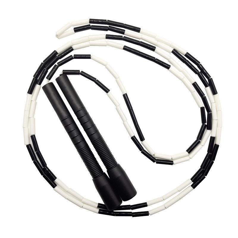 Kõvade helmestega bambusest hüppenööriga hüppenöör Treenimiseks mõeldud hüppenöör Laste hüppenöör hüppenöör helmestega hüppenöör kodus treenimine