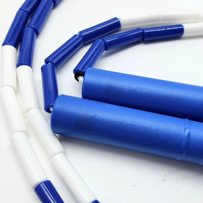 Kõvade helmestega bambusest hüppenööriga hüppenöör Treenimiseks mõeldud hüppenöör Laste hüppenöör hüppenöör helmestega hüppenöör kodus treenimine