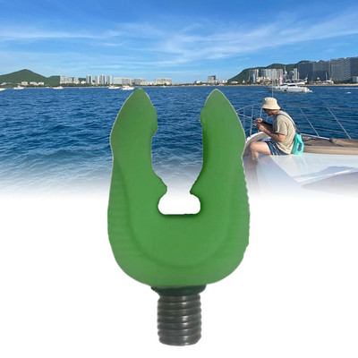 Karpio meškerės atrama Meškerės laikiklio sriegis M3/8 Meškerės atramos spaustukas Žvejybos įrankiai Meškerės sukimosi atrama Meškerės stovo galvutė