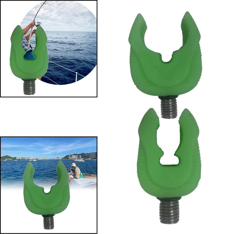 Karpio meškerės atrama Meškerės laikiklio sriegis M3/8 Meškerės atramos spaustukas Žvejybos įrankiai Meškerės sukimosi atrama Meškerės stovo galvutė