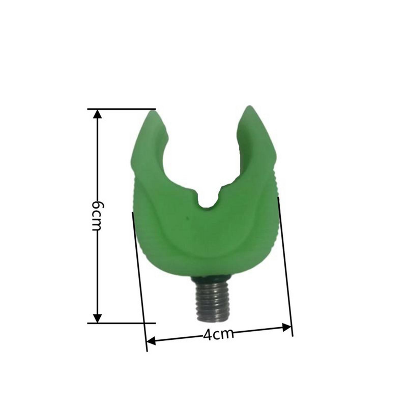 Karpio meškerės atrama Meškerės laikiklio sriegis M3/8 Meškerės atramos spaustukas Žvejybos įrankiai Meškerės sukimosi atrama Meškerės stovo galvutė